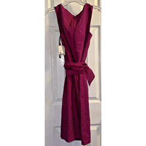 Anne Klein Sleeveless Dress Size 10 Orchid Pink